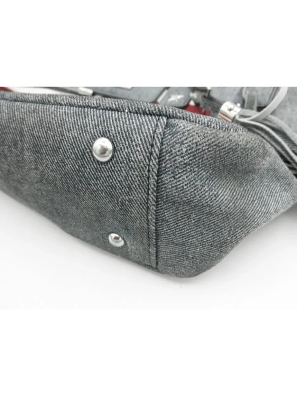 Aimee Kestenberg Hope for Warriors U.S.A. Flag Denim Shoulder Bag NEEDS WASHING! - Picture 11 of 16